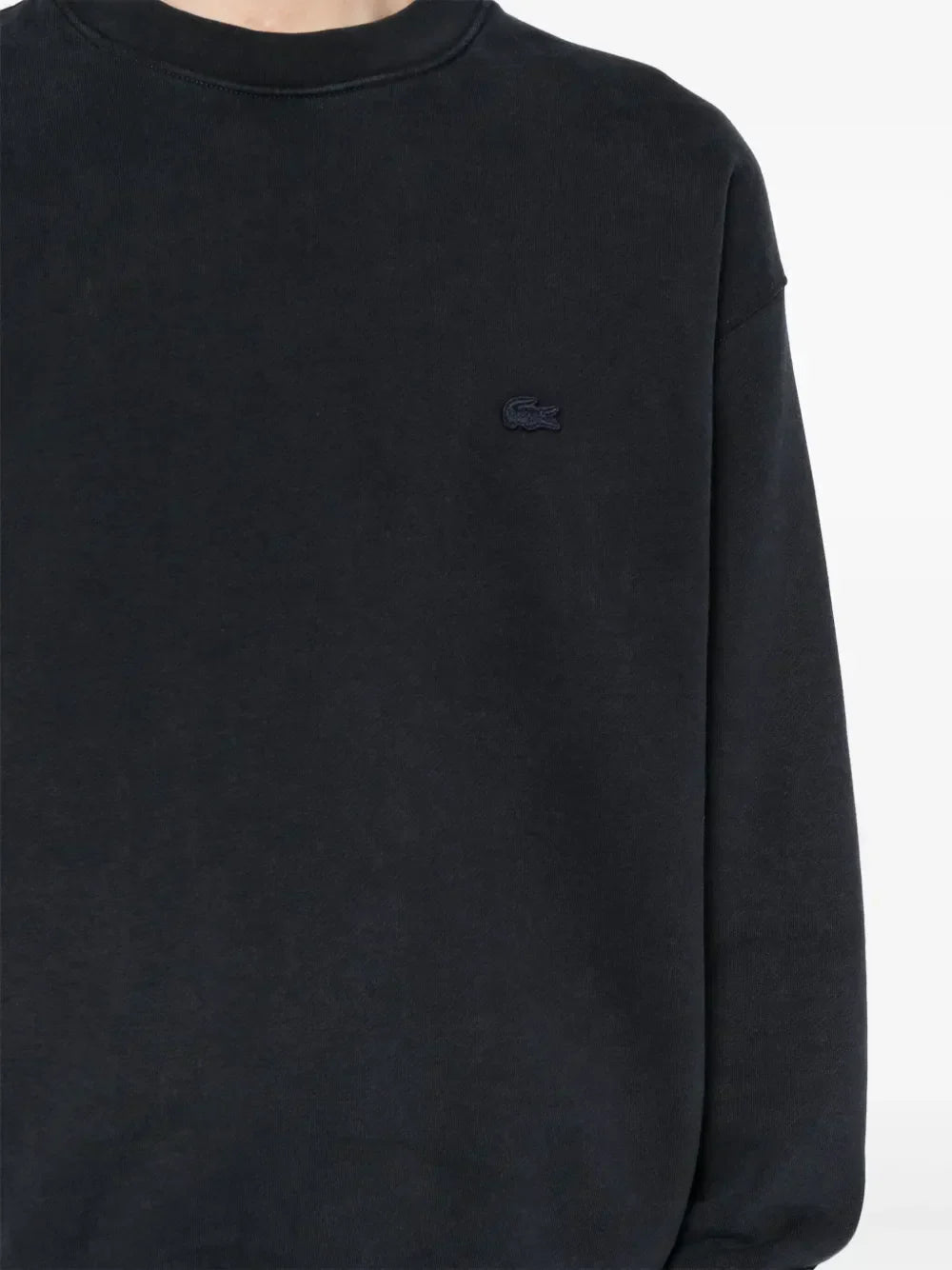 Casaco all black com patch de logo