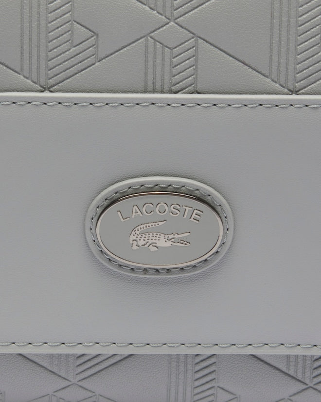 Bolsa de couro com aba Nomogramme