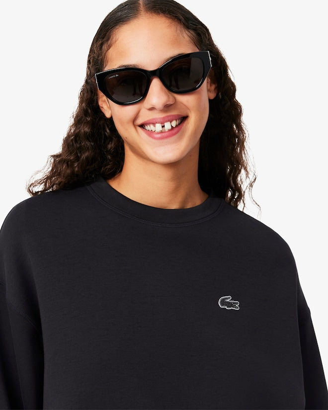Moletom de algodão oversized