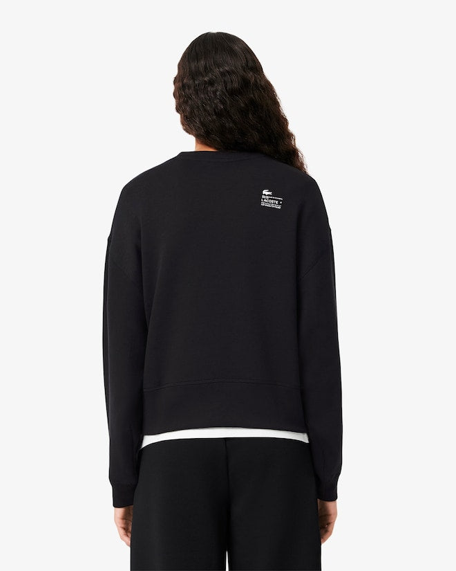 Moletom de algodão oversized