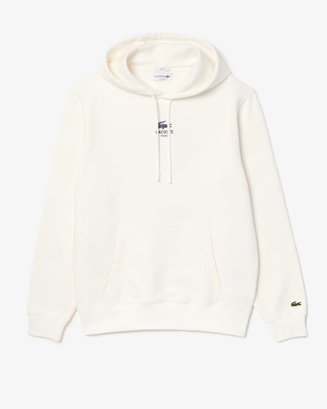 Moletom com capuz estampado