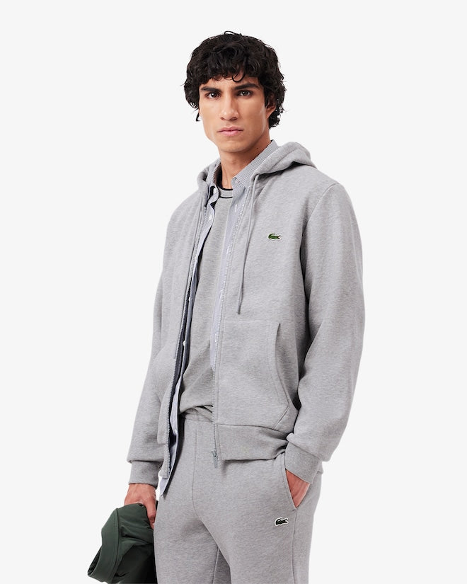 Conjunto cinza com logo