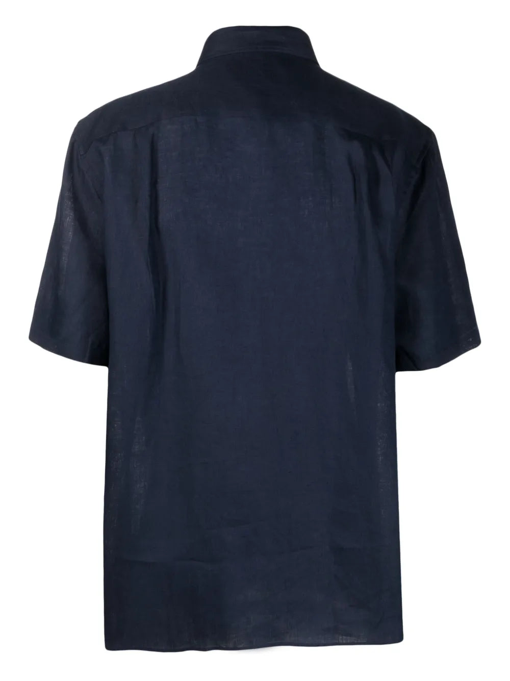 Camisa mangas curtas com logo bordado
