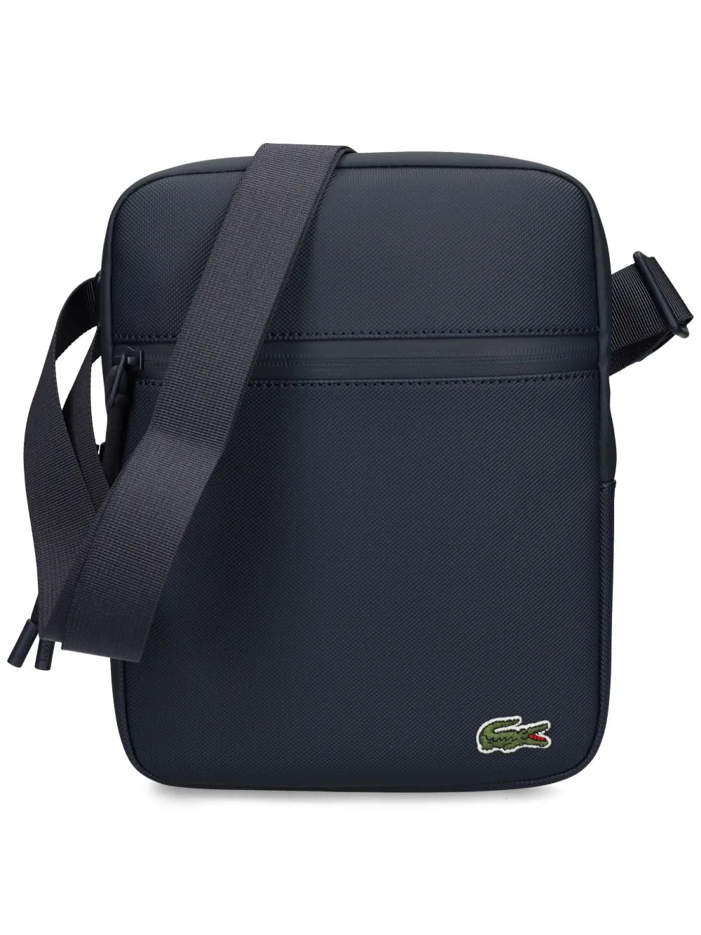 Bolsa de ombro média com zíper