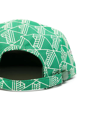 printed twill cap