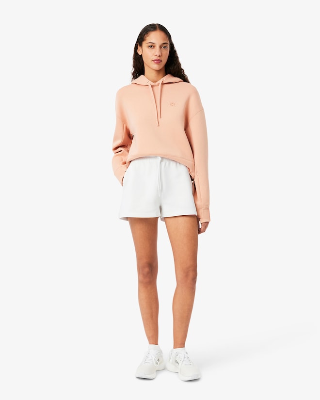 Shorts de malha de algodão