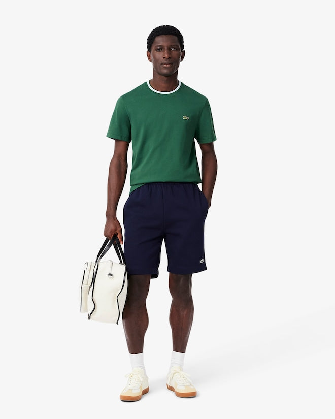 Shorts de lã de corte regular