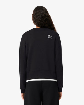 Moletom de algodão oversized