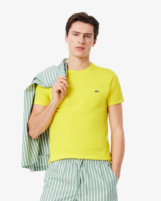 T-shirt de algodão Pima