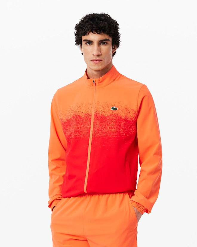 Conjunto laranja com logo