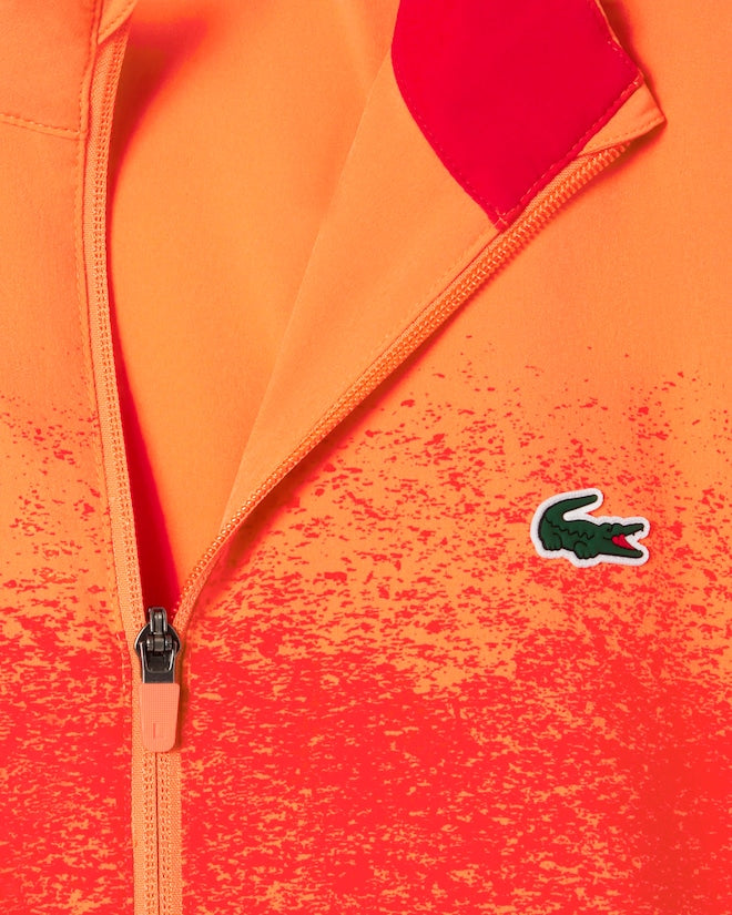 Conjunto laranja com logo