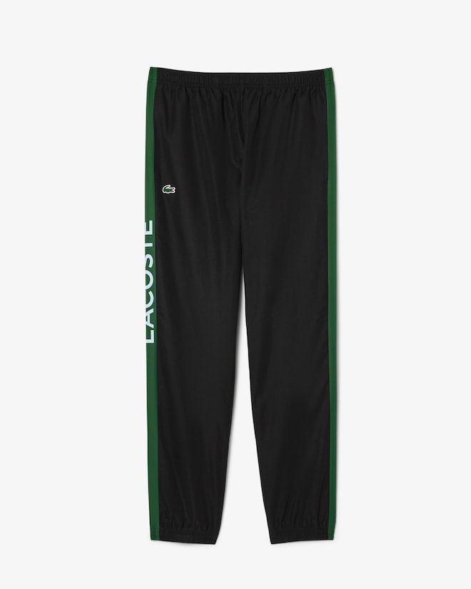 Conjunto verde e preto com logo